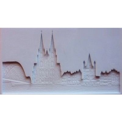 Skyline Köln 12 x 21 cm
