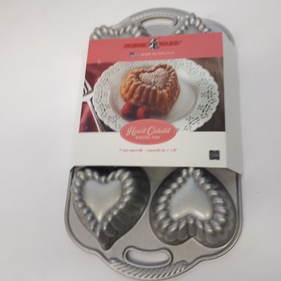Nordic Ware Heart Cakelet Herzen muffinform